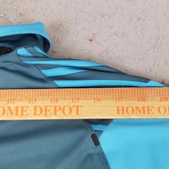 Nike Golf Polo Shirt Mens Large Blue U.S. Open 2014 Pinehurst No2 Dri-FIT - Picture 9 of 11